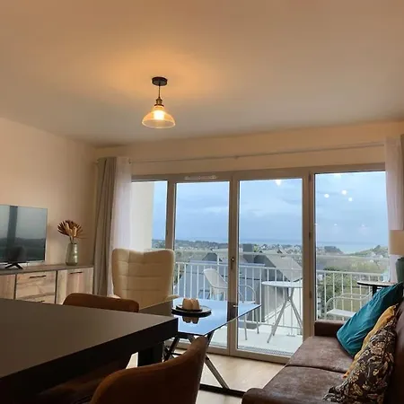 아파트 T2 Toutneuf Avec Vue Sur La Baie 플레뇌프-발-앙드레